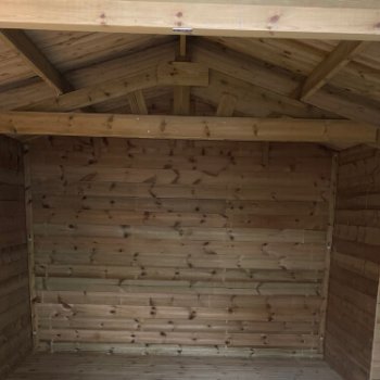 Abri de jardin en bois 2 pentes
